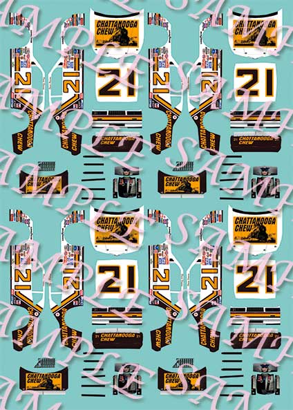 CD_1845 #77 Dave Blaney   Plinker Arms 2014 Ford Fusion   1:64 Scale DECALS 