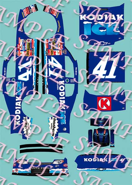 CD_1138 #42 Lee Petty  Plymouth  1:64 Scale DECALS 
