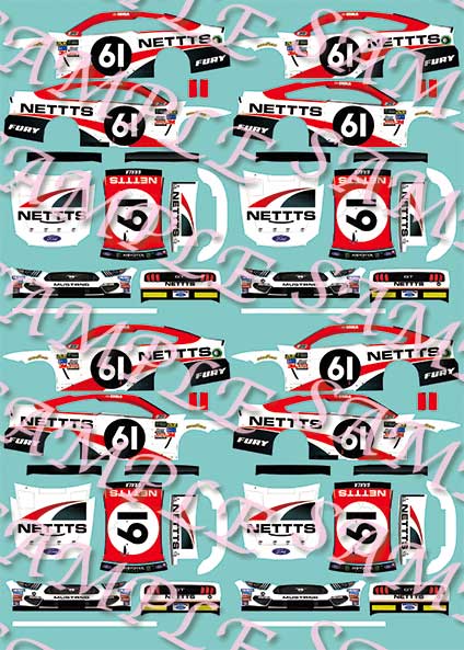 CD_693 #01 Sonny Hutchins   1:64 scale decals 