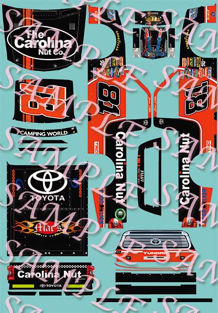 Details about   #90 Jody Ridley Truxmore 1981 Thunderbird 1/24th Scale NASCAR Waterslide Decals 
